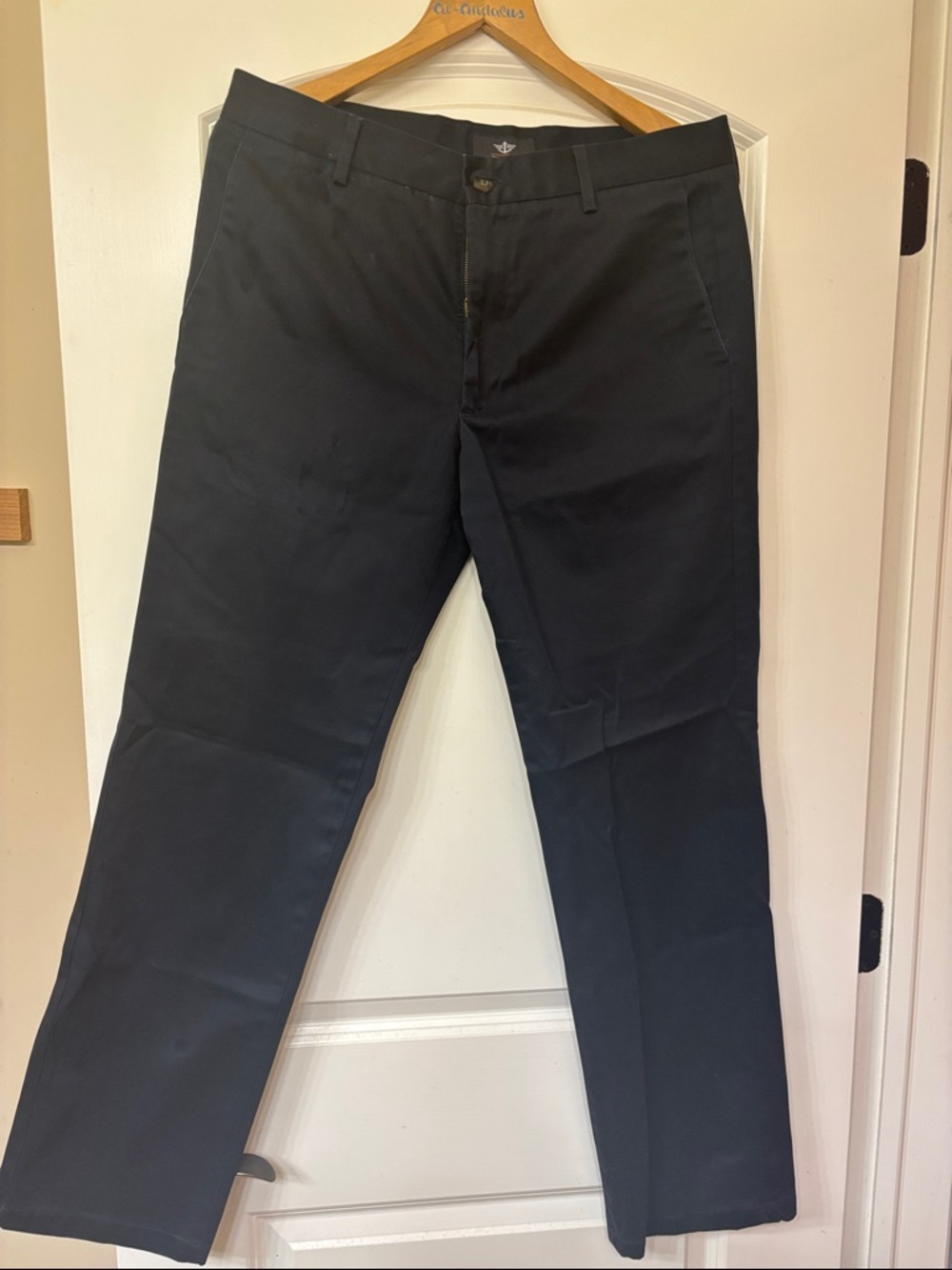 Dockers Men's Black Chinos - Straight Fit